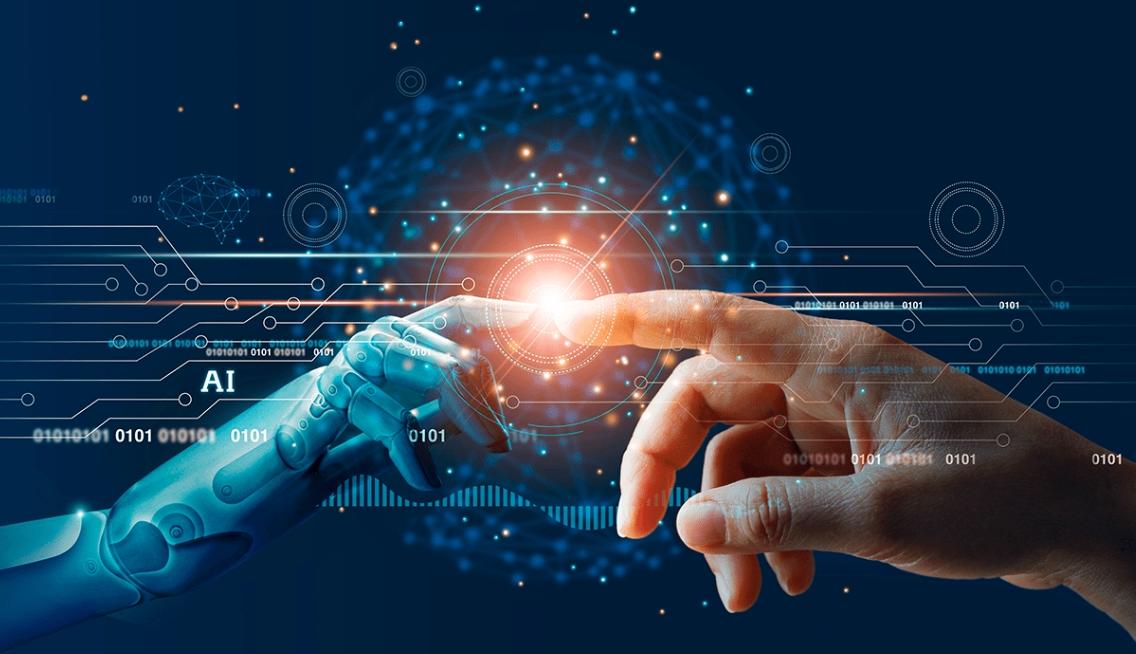 Conexão entre tecnologia e pessoas — campanha eleitoral 2026